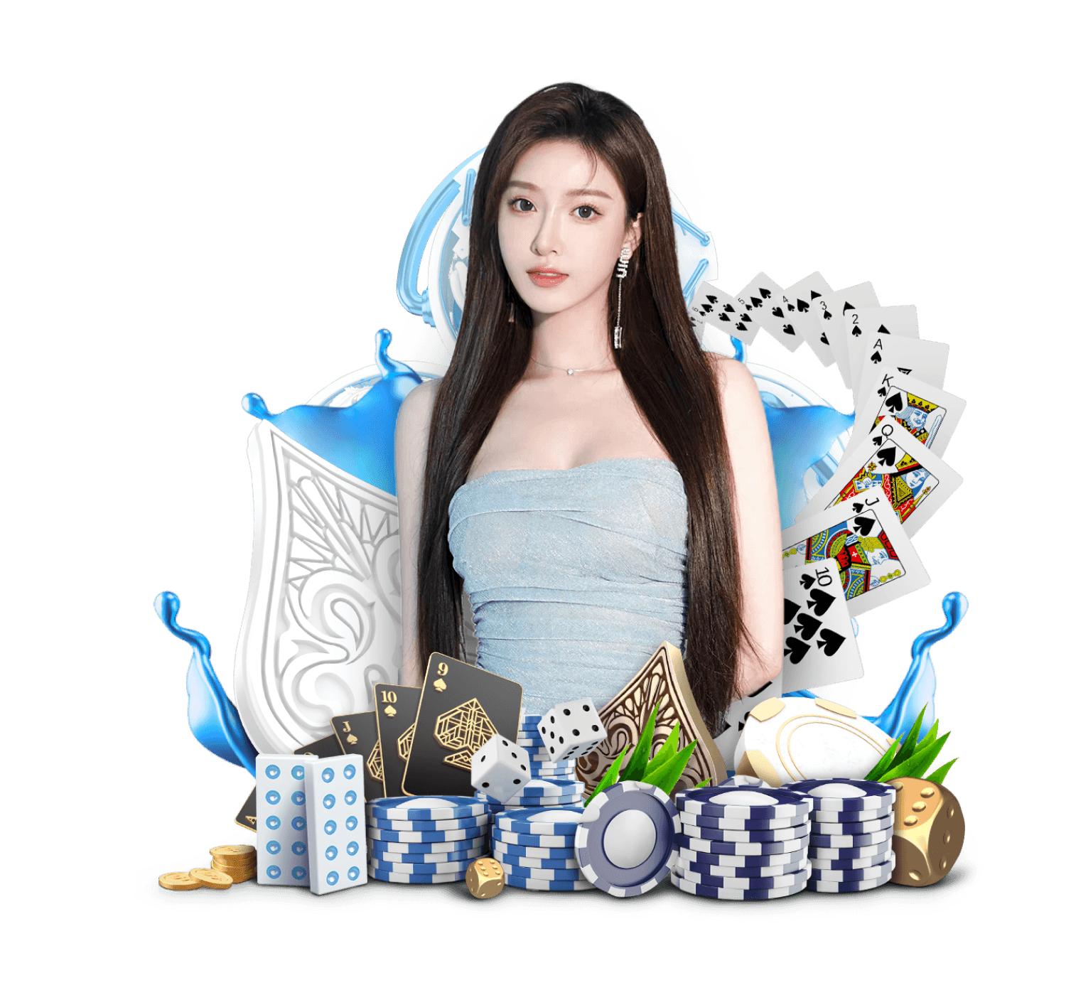 tkp No Commission Baccarat live studio with dealer and multi-camera view